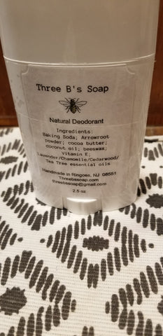 natural deodorant - lavender chamomile